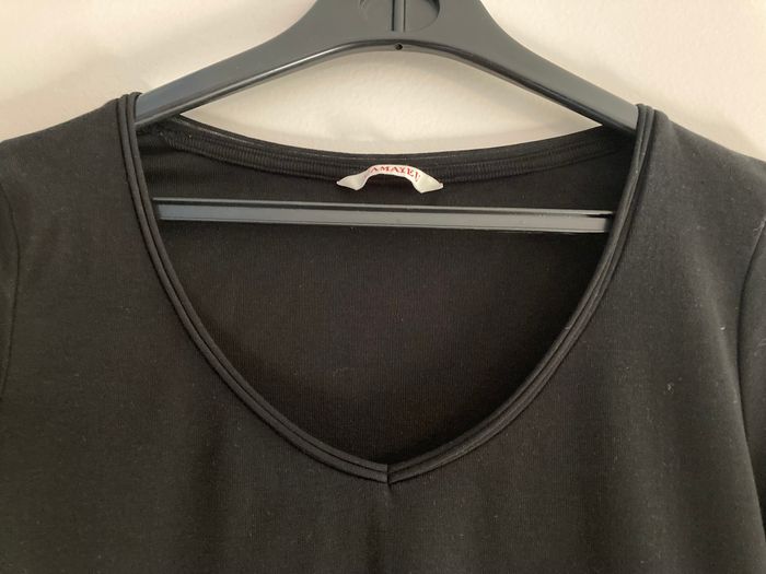 Tee-shirt noir Camaïeu - photo numéro 2