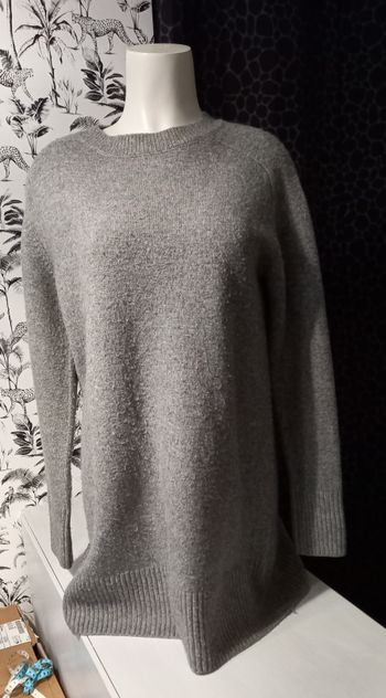 Robe pull grise ZARA