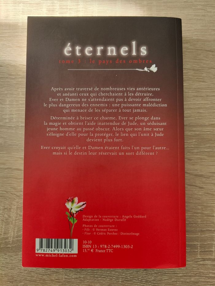 Livre Éternels tome 3 : le pays des ombres - photo numéro 2
