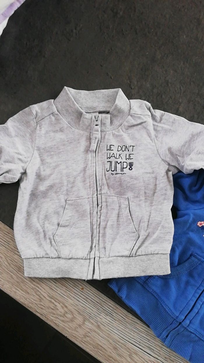 Lot de 2 gilets zippés - photo numéro 2