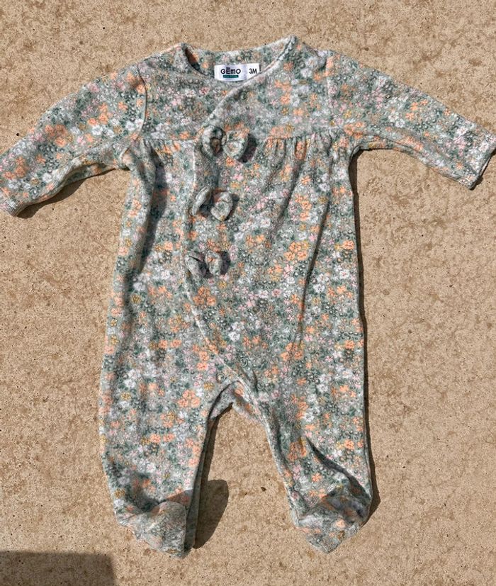 Pyjama bébé fille 3 mois - photo numéro 2