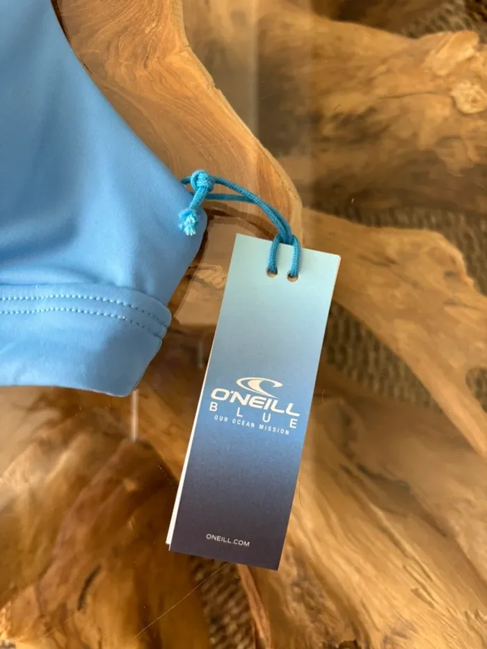 Haut de maillot de bain O'neill bleu wave top - photo numéro 4