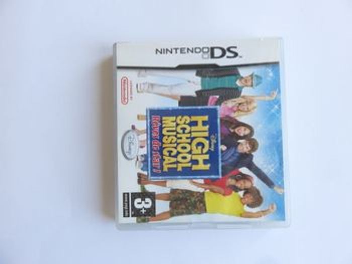 Jeu DS - High school musical (Version française, deutsch, espanol, english, italiano, Nederlandstali