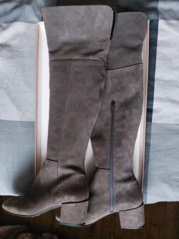 Cuissardes Morgan en cuir – neuves – Taille 37