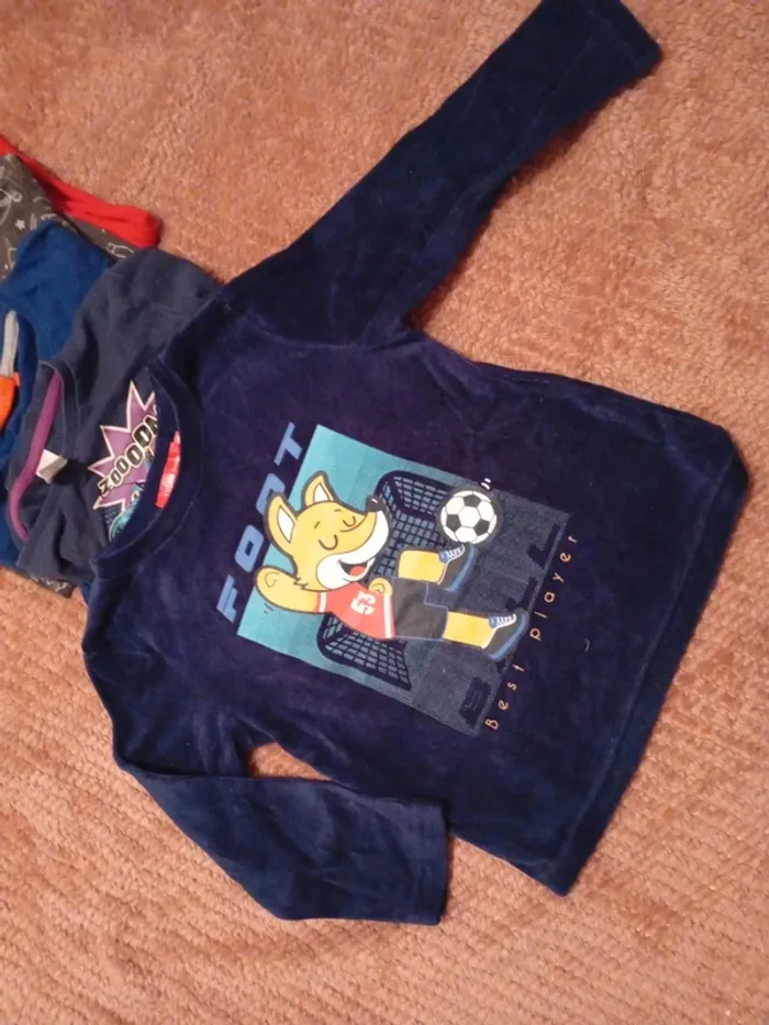 Lot de 4 hauts de pijama - photo numéro 2