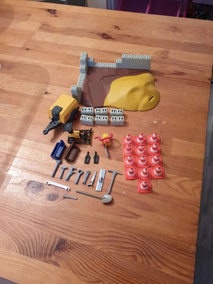 Lot chantier playmobil