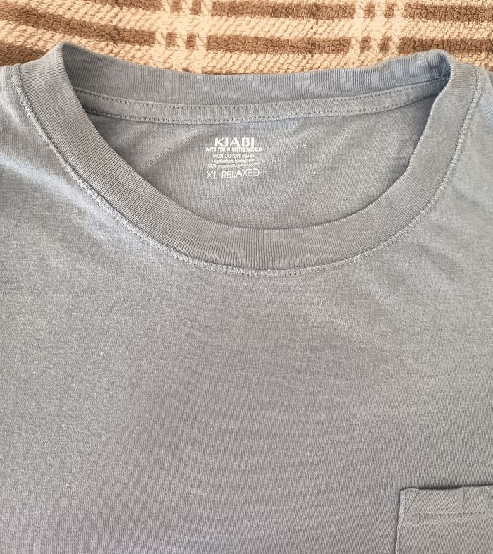 👕 T Shirt Basique Bleu - Unisexe - XL Relaxed / Kiabi - photo numéro 5