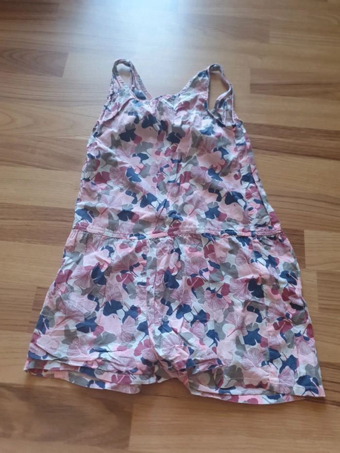 combishort rose violet bleu gemo 6 ans