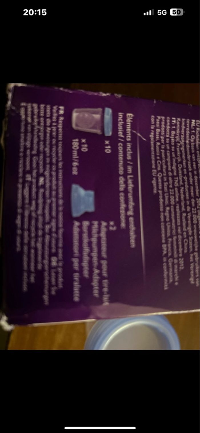 Pot de conservation lait - photo numéro 2