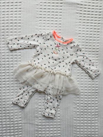 Pyjama sans pied coton 1 mois