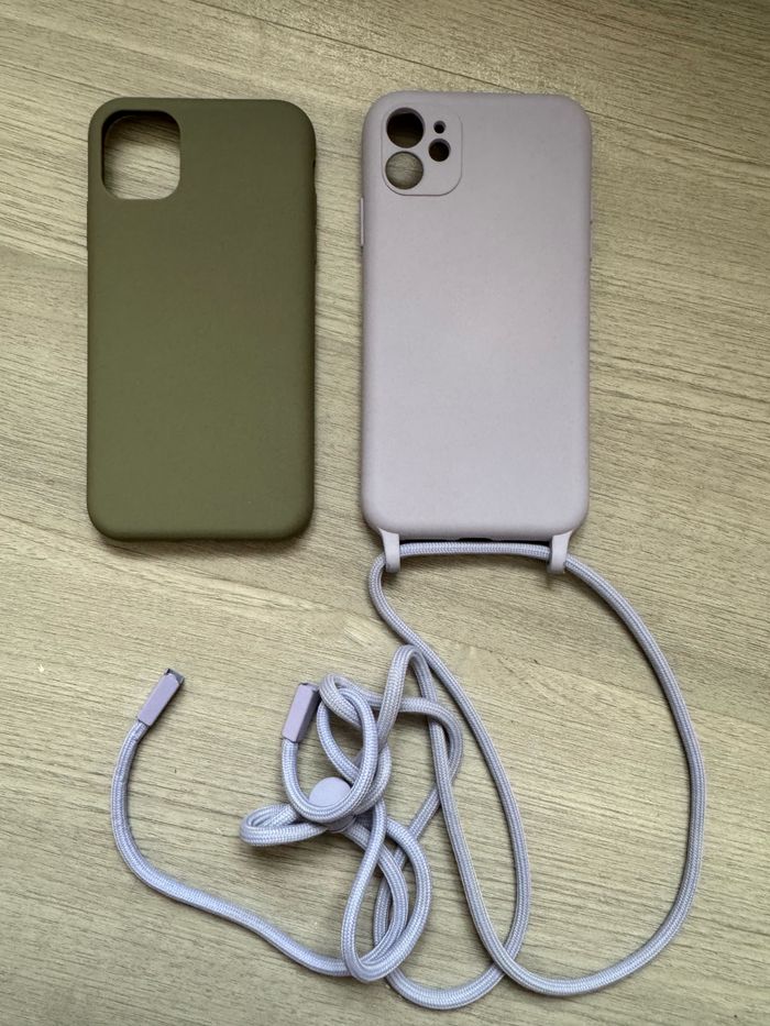 2 coques pour iPhone 11