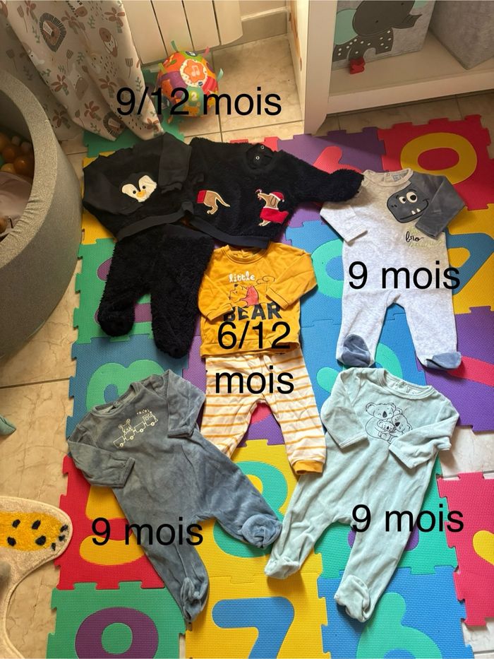 Lot de vêtements bébé/garçon 9/12 mois - photo numéro 5