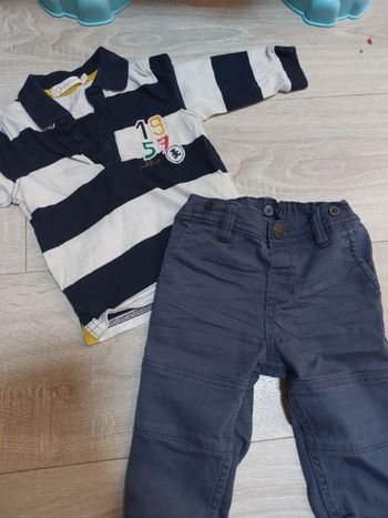 Ensemble pantalon/pull fin