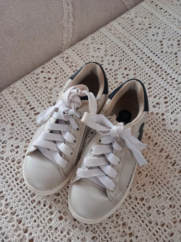 Basket grise mixte taille 31 - photo numéro 8