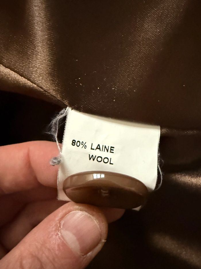 Manteau en laine La Maison du Jersey Taille 46 - photo numéro 4