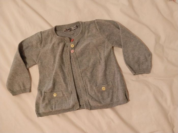 Gilet gris T23M