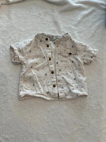Chemise manches courtes 6 mois