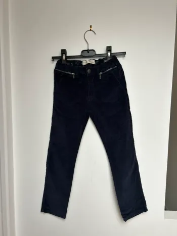 Zara fille 7 ans pantalon velours
