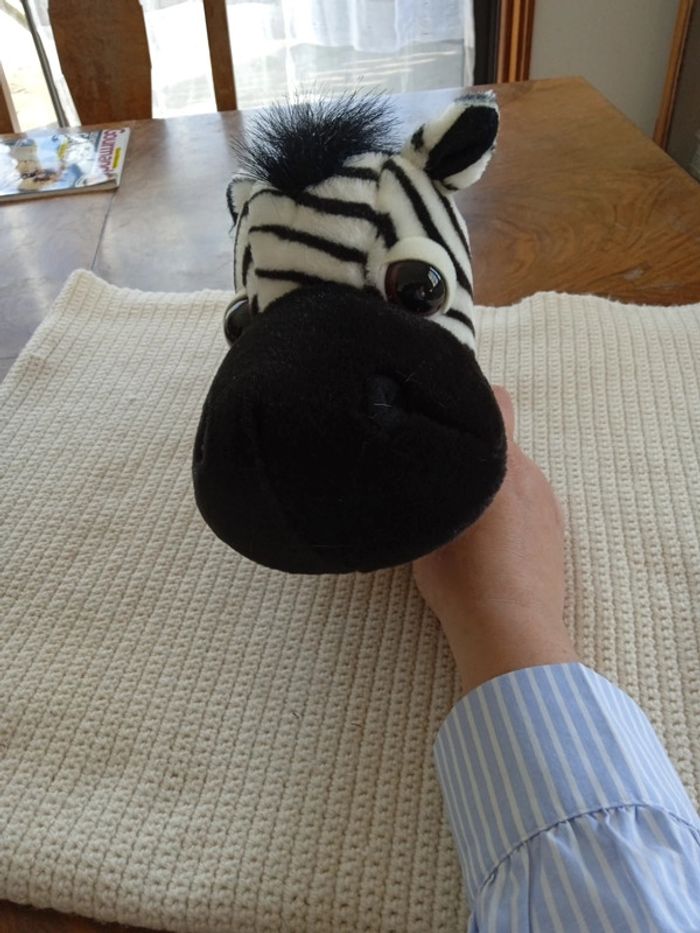 Peluche zèbre - photo numéro 2