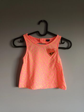 Débardeur corail 5 ans