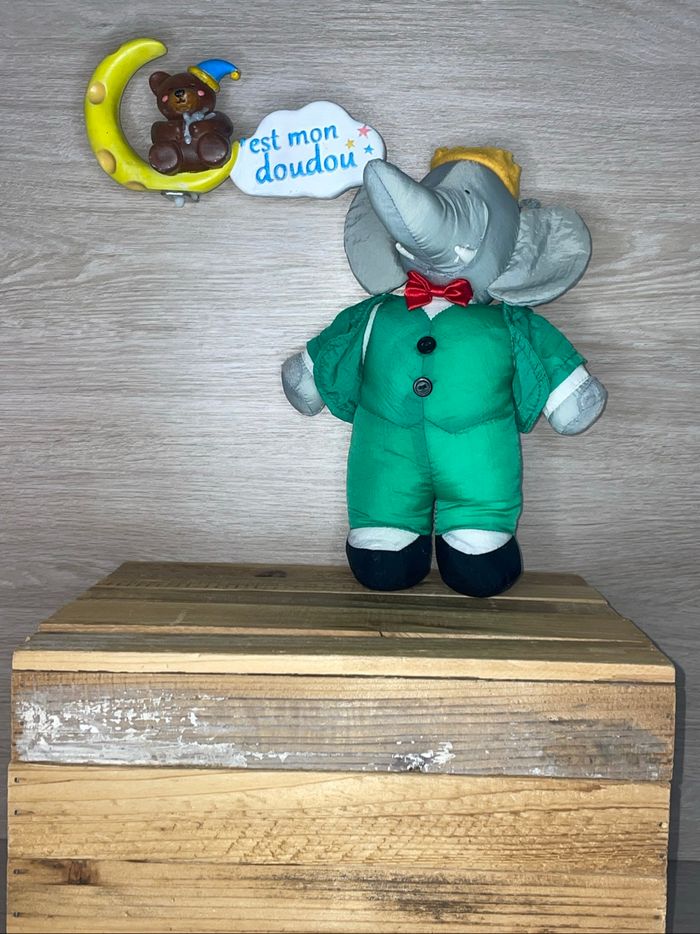 POP73 doudou éléphant 🐘 babar
