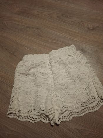 Magnifique Short blanc femme kiabi taille s