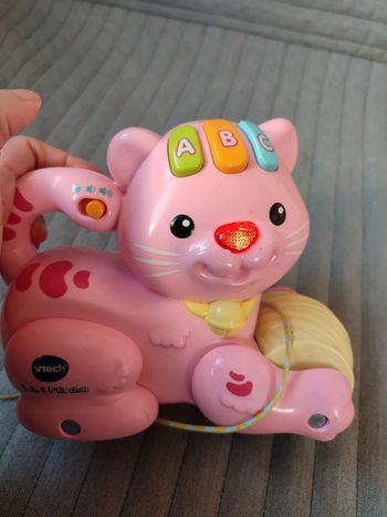 Petit chat (chaton) rose de VTech