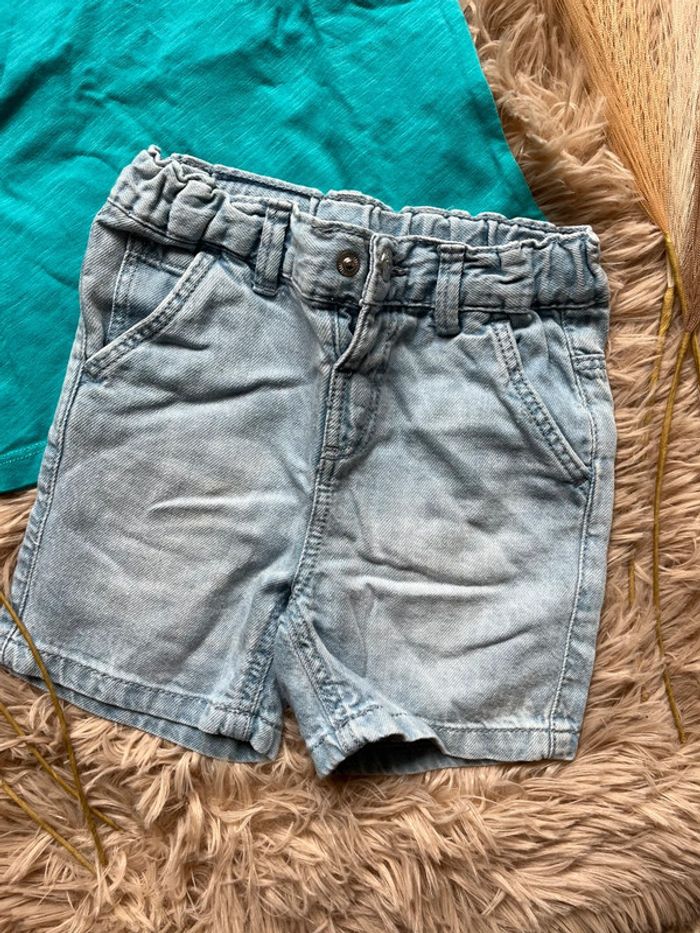 T-shirt + short en jean - photo numéro 3