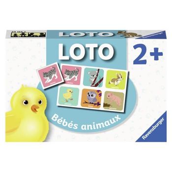 RAVENSBURGER LOTO BEBES ANIMAUX 241552