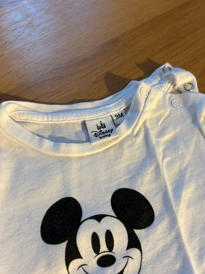 Tee-shirt Disney baby 9 mois - photo numéro 2