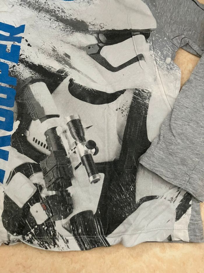 T-shirt manches longues Star Wars 8ans - photo numéro 4