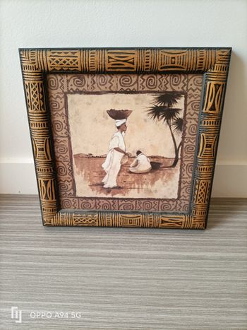 Cadre thème africain