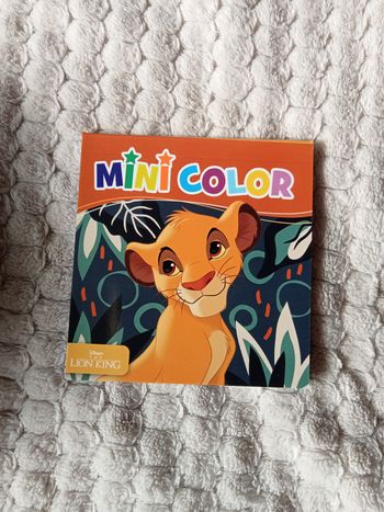 Petit Livre de coloriage le Roi lion