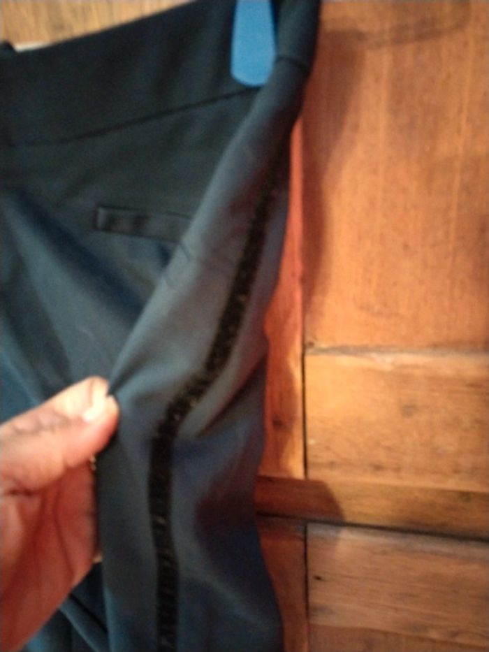 Pantalon chino bleu marine - photo numéro 2