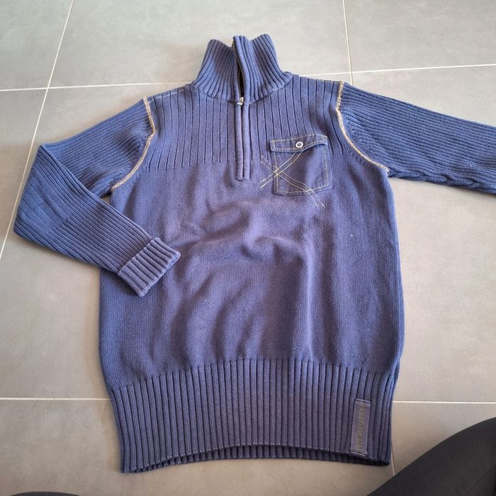 Pull col roulée