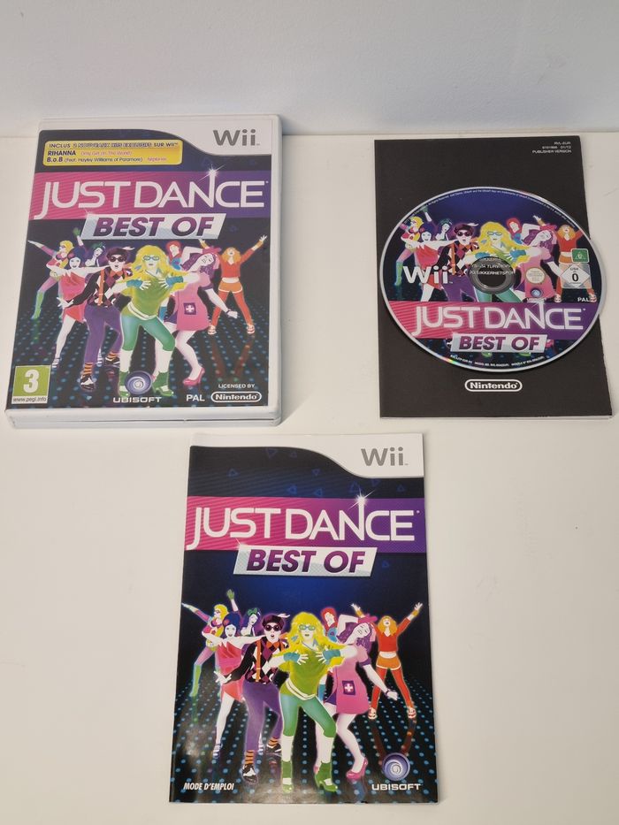 Jeu Just Dance Best Of Wii complet PAL FR