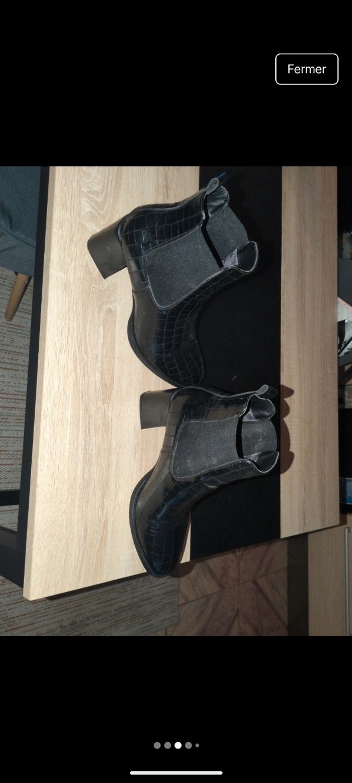 Bottines noires - photo numéro 3