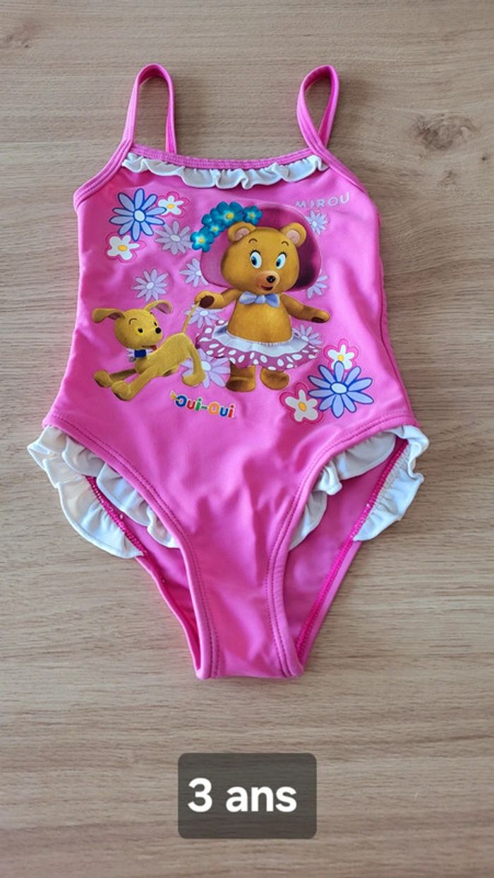 🟣 Maillot de Bain Oui Oui en 3 ans NEUF 🟣 - photo numéro 7