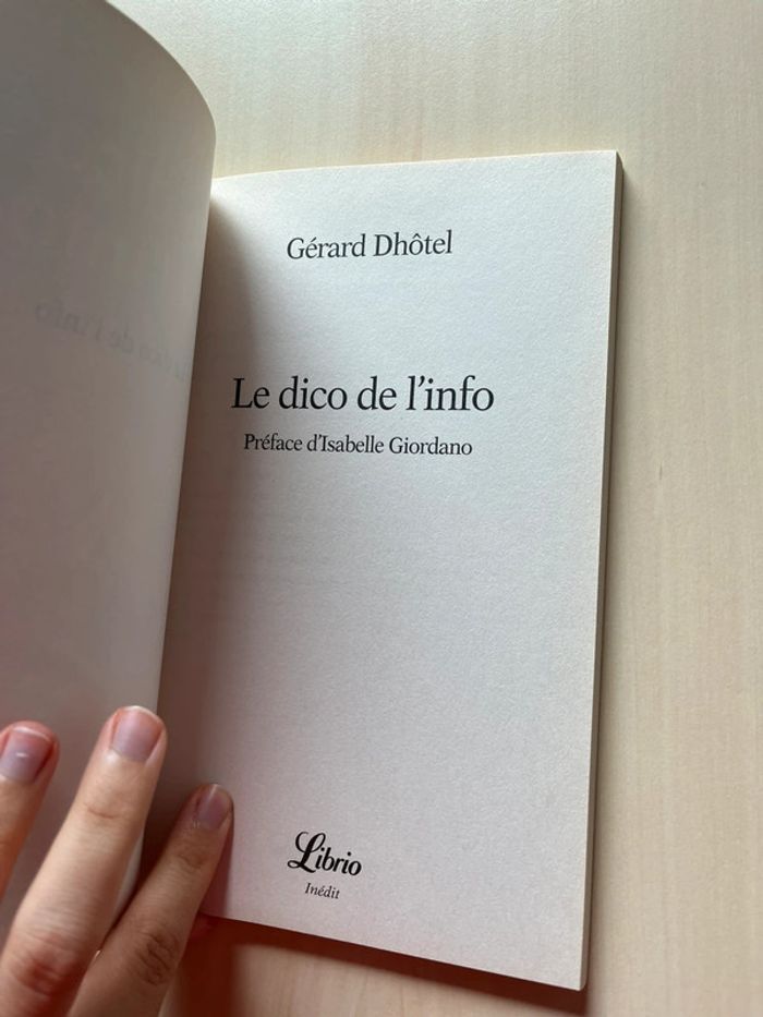 Le dico de l’info Gérard Dhôtel - photo numéro 3