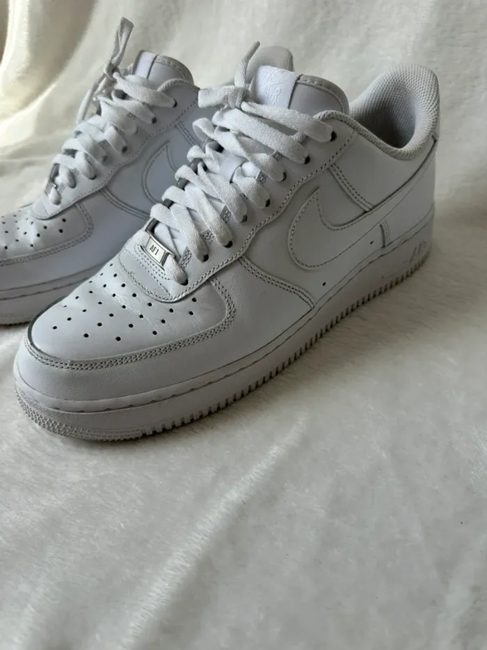 Nike air force 1 blanche taille 44 - photo numéro 2