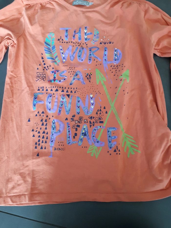 Tee-shirt manches longues Boboli 12 ans - photo numéro 2