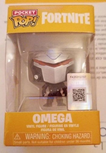 Figurine Omega Fortnite pocket.