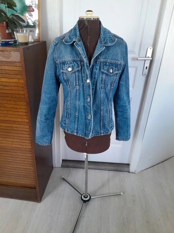 Veste en jean cintrée vintage Pimkie