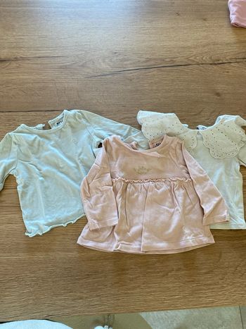 Lot 2 tee shirt manches longue