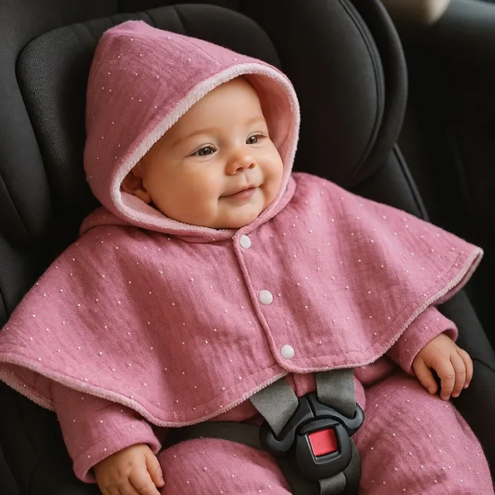 Poncho / cape neuf - photo numéro 7