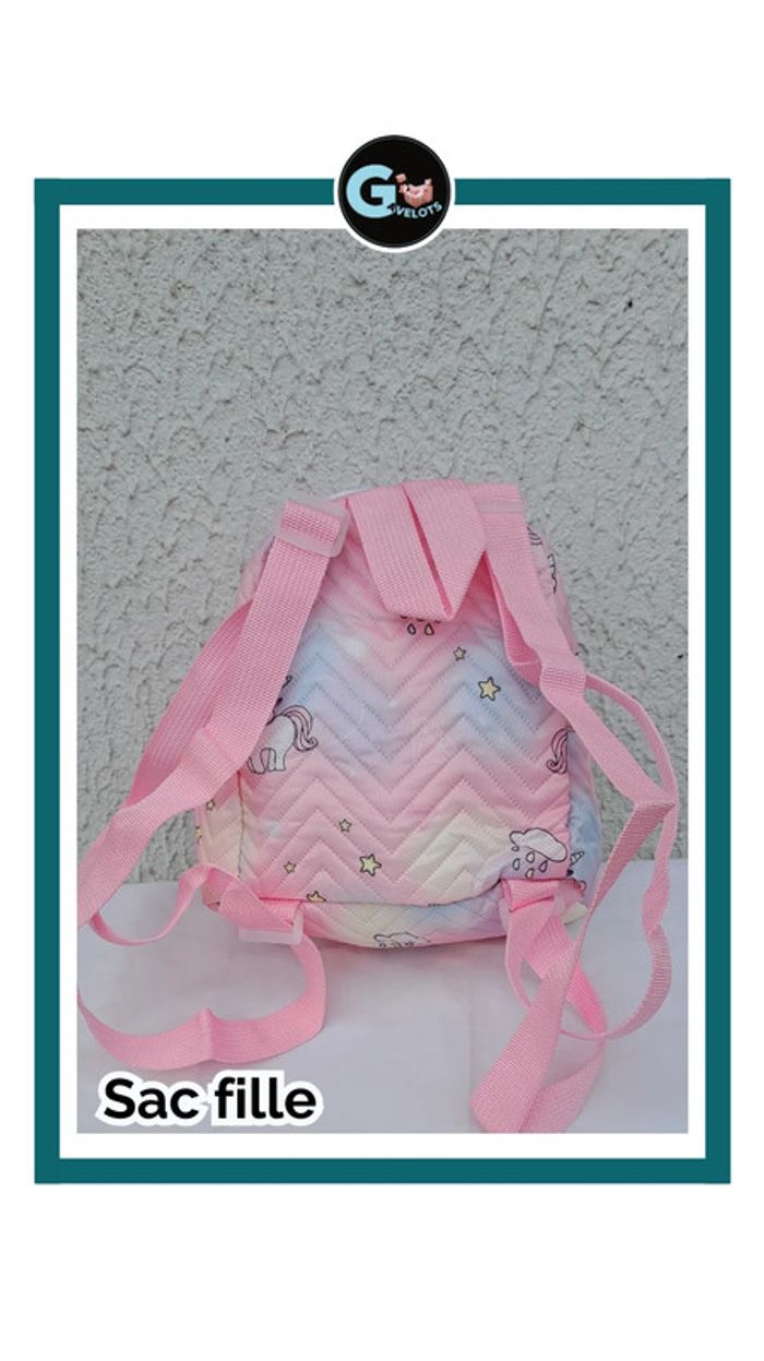 🦚Sac à dos fille - photo numéro 2