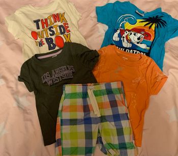 Lot T-shirt short garçon 3 ans