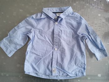 Chemise bleu bébé