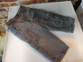 pantalon gris 24 mois