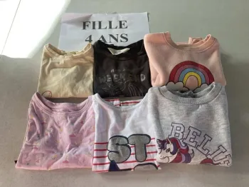 Lot fille 4 ans